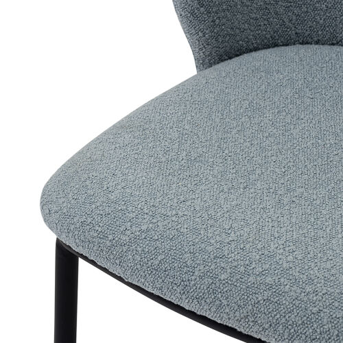 Стул foggy, букле, голубая пудра 7