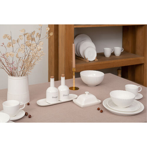 Кружка из фарфора белого цвета из коллекции kitchen spirit, 350  3