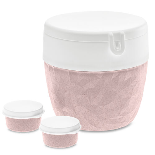 Ланч-бокс club bento, organic, розовый 5