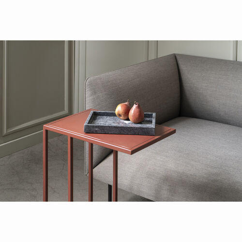 Столик приставной aksen, 46х30,5 см, красный 1