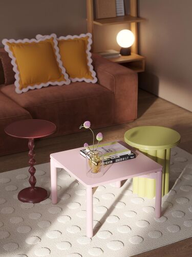 Столик приставной vivlend, D43 см, лайм 5