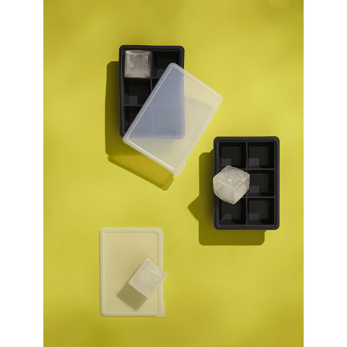 Форма для льда с крышкой ice cubes 4
