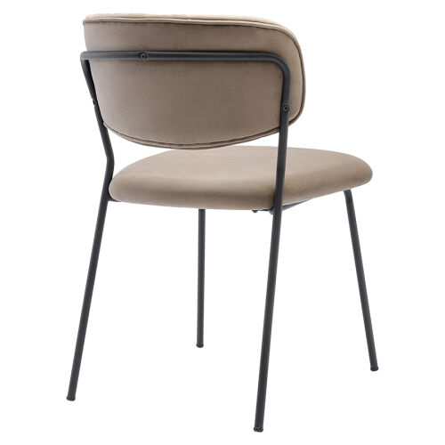 Стул eirill, велюр, светло-коричневый 2