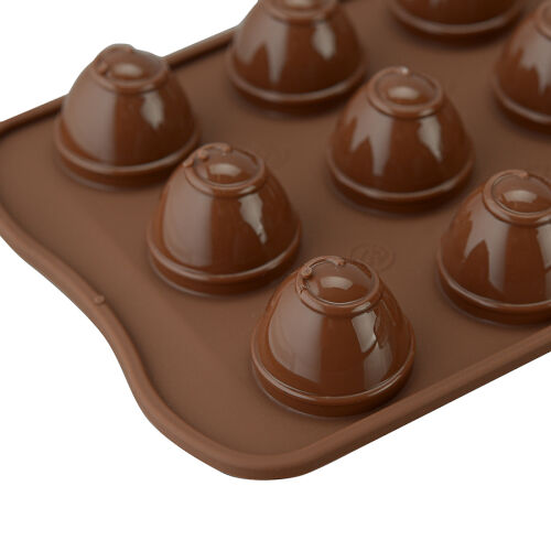 Форма для приготовления конфет choco spiral силиконовая 4