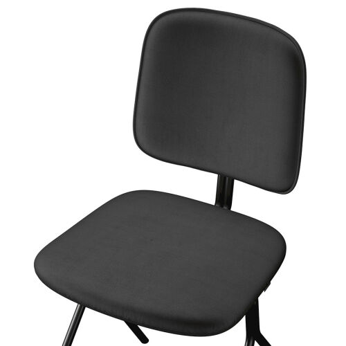 Стул ror, y, велюр, черный/черный 5