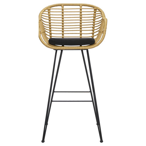 Стул барный vetle bent, ротанг 9