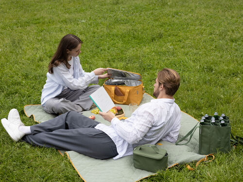 Термосумка для пикника smart picnic, l, горчичная 7 Термосумка для пикника smart picnic, l, горчичная 7