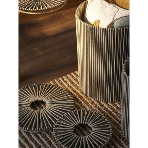 Корзина плетеная dholak grey из коллекции ethnic, размер s 10