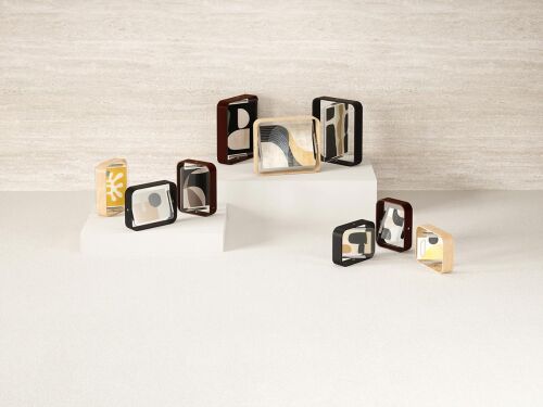 Фоторамка двусторонняя bellwood,16х22 см, натуральное дерево 2