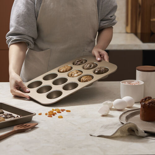 Форма для приготовления кексов и пирожных bake masters, 40х28 см 4 Форма для приготовления кексов и пирожных bake masters, 40х28 см 4