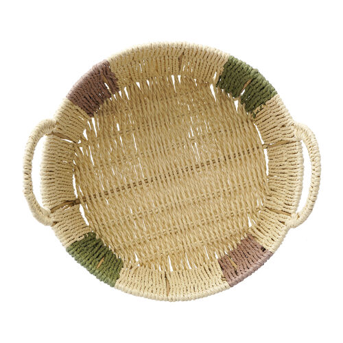 Корзина плетеная круглая bodhran nature из коллекции ethnic, раз 3
