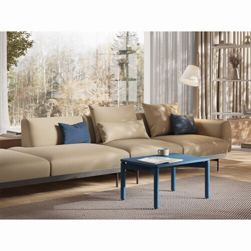 Столик кофейный saga, 50х70 см, синий 3