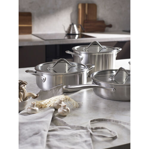 Кастрюля с крышкой 3ply etalon, D24 см, 6 л 4