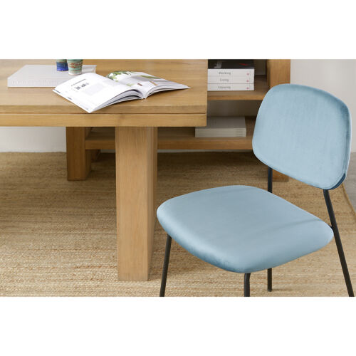 Стул tilla, велюр, темно-бирюзовый 2