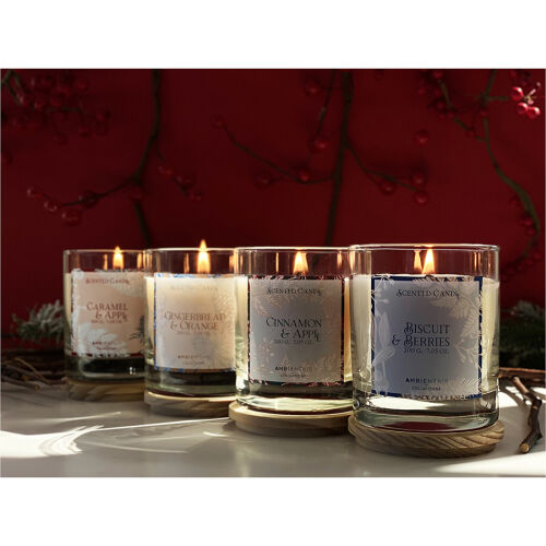 Свеча ароматическая gifting, cinnamon&apple, 40 ч 2