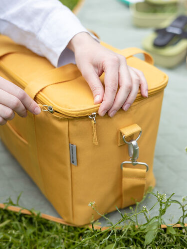 Термосумка для пикника smart picnic, l, горчичная 3 Термосумка для пикника smart picnic, l, горчичная 3