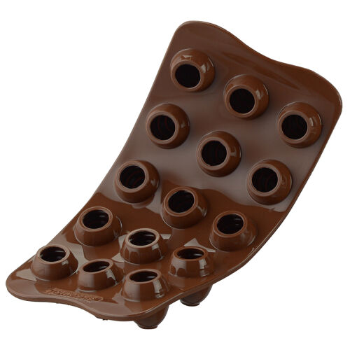 Форма для приготовления конфет choco spiral силиконовая 5