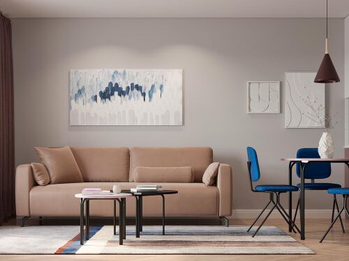 Панно декоративное с эффектом 3d minimalism line, 50х70 см 3