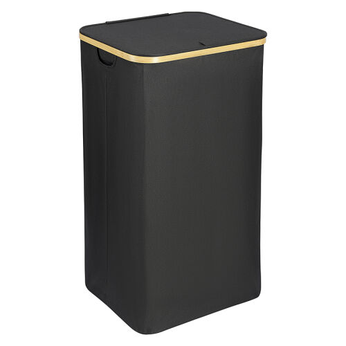 Корзина для белья neat tall, 41х35х74 см, черная 1 Корзина для белья neat tall, 41х35х74 см, черная 1