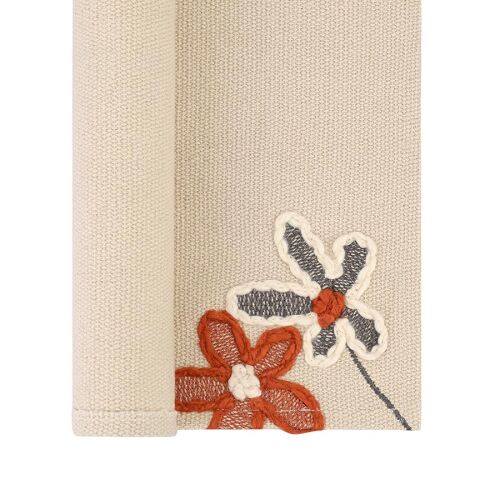 Салфетка под приборы stone flowers из коллекции ethnic, 33х48 см 3 Салфетка под приборы stone flowers из коллекции ethnic, 33х48 см 3