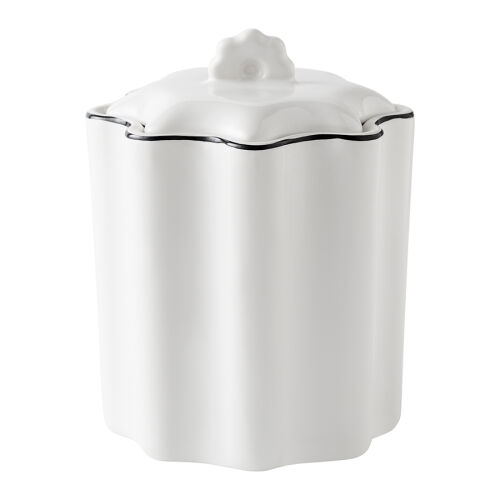 Банка для хранения camellia, белая