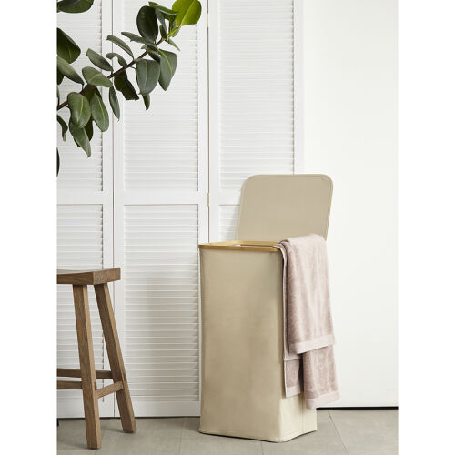 Корзина для белья neat tall, 41х35х74 см, молочная 9