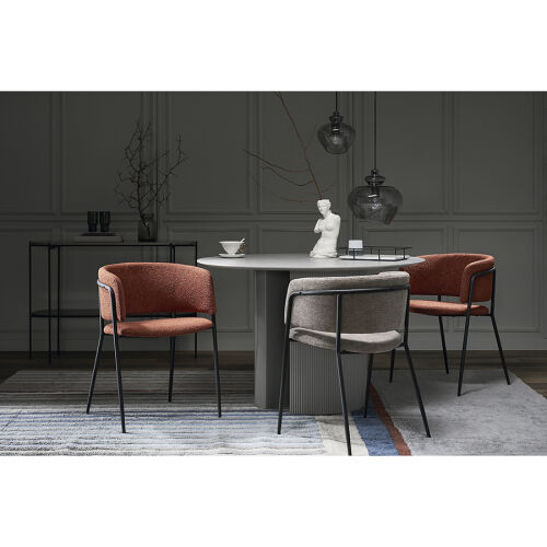 Стул helning, букле, терракота 4