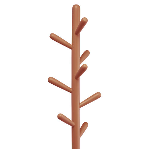 Вешалка напольная droppe, терракотовая 7