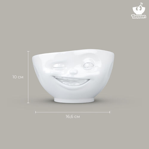 Чаша winking, 500 мл, белая 5 Чаша winking, 500 мл, белая 5