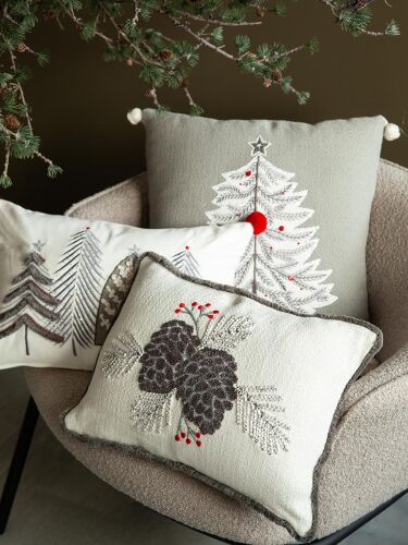 Чехол на подушку magic fir из коллекции new year essential, 45х4 2