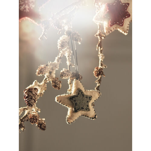 Набор елочных украшений из фетра christmas stars из коллекции ne 7