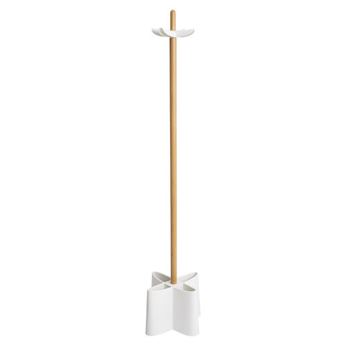 Вешалка напольная oulof, 158 см, бук/белая