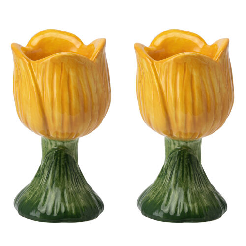 Набор из двух подставок для яиц floret из коллекции blossom