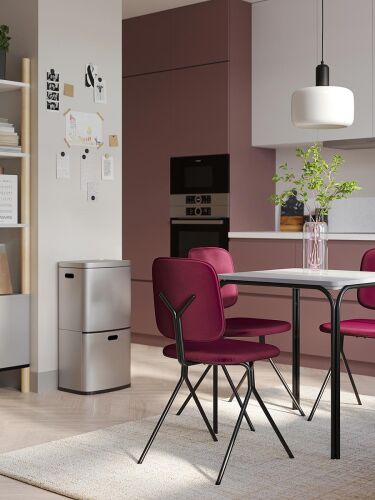 Ваза muse, 25 см, нежно-розовая 4