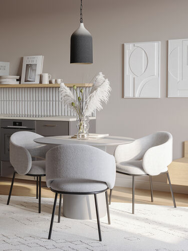 Светильник подвесной sustainable collection, D22х39 см, черный/б 7