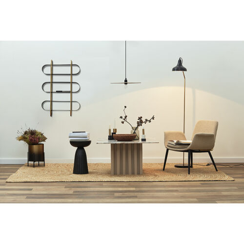 Подсвечник aryl, 15 см, белый/черный 2