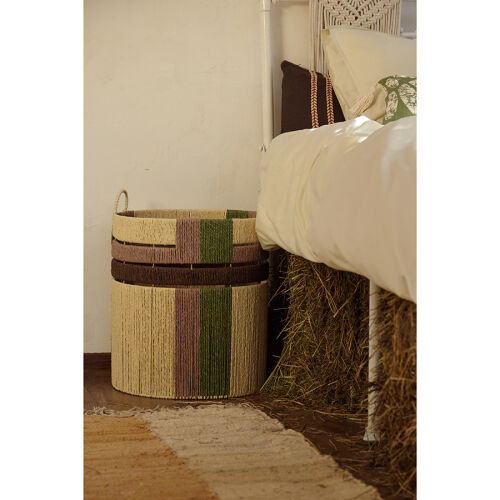 Корзина плетеная bongo nature из коллекции ethnic, размер m 5 Корзина плетеная bongo nature из коллекции ethnic, размер m 5