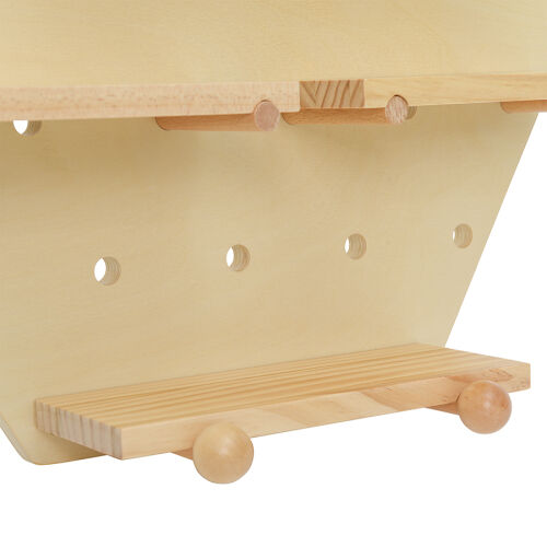 Пегборд shely, 43х50 см, светлое дерево 4