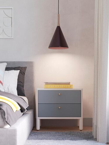 Светильник подвесной mango kart, D25х42 см, сиреневый 4