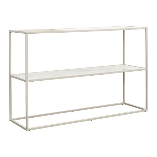 Стол консольный mayen, 120х35х76 см, белый/бежевый 4