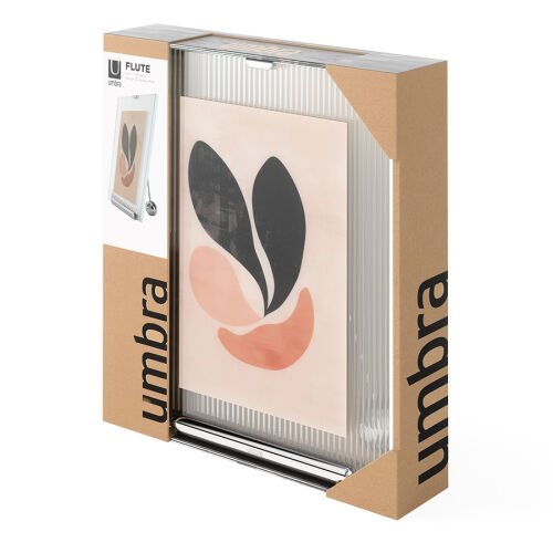 Фоторамка flute, 20х23 см, хром 6