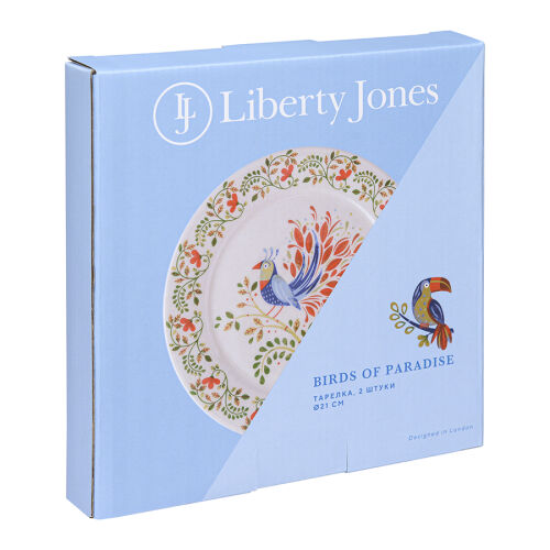 Набор тарелок love birds из коллекции birds of paradise в подаро 7