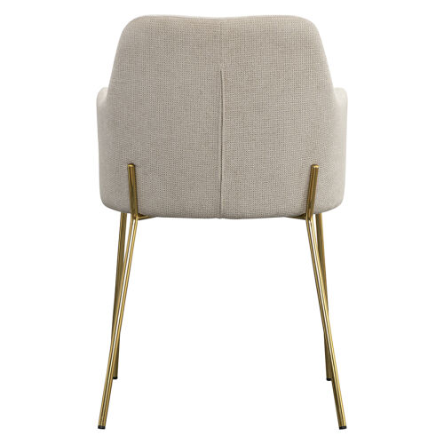 Стул dwight, фактурный шенилл, светло-бежевый 4