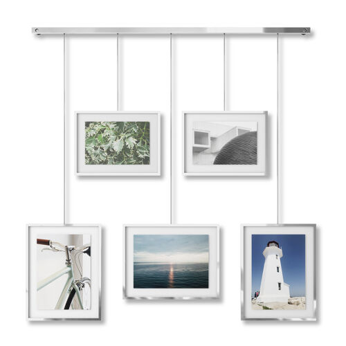 Панно для фотографий exhibit, хром, 5 эл. 1 Панно для фотографий exhibit, хром, 5 эл. 1