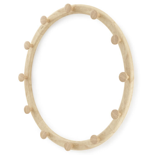 Вешалка настенная slinka, натуральное дерево 6