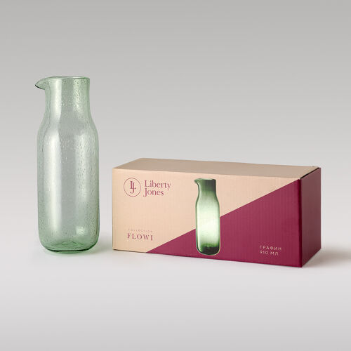 Графин flowi, 910 мл, зеленый 7