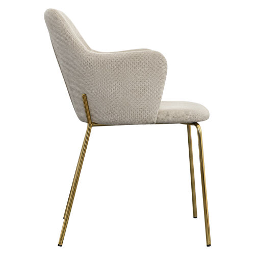 Стул dwight, фактурный шенилл, светло-бежевый 2