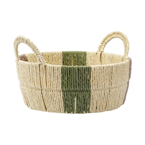 Корзина плетеная круглая bodhran nature из коллекции ethnic, раз 1