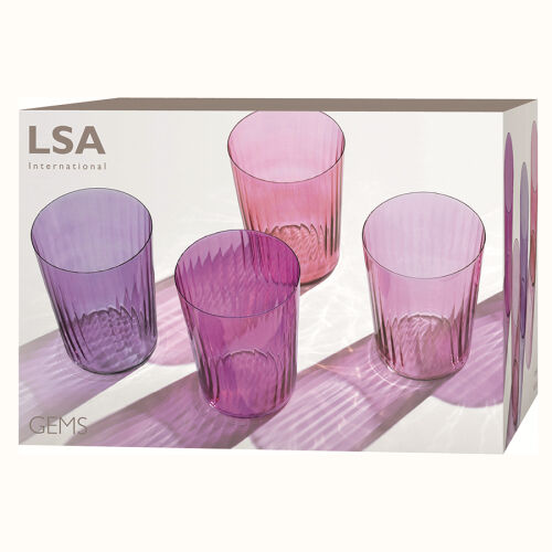 Набор стаканов gems, 560 мл, гранат, 4 шт. 7