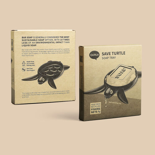 Мыльница turtle, серая 7 Мыльница turtle, серая 7